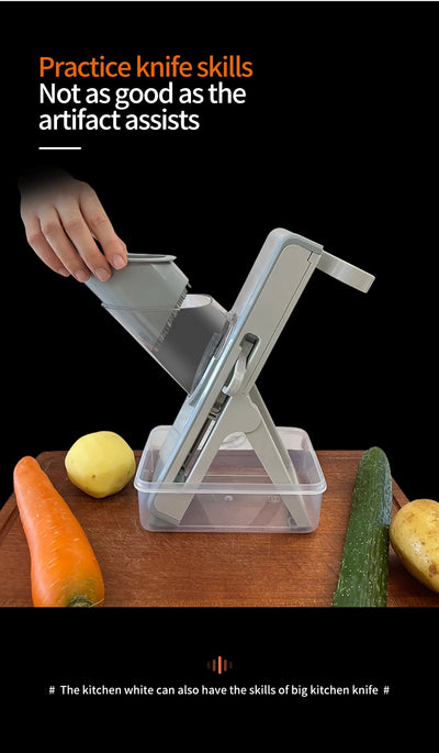 Multifunction Kitchen Slicer Vegetable Cutter Chopper Vegetable Cutter Kitchen Grater Onion Garlic Carrot Potato Kitchen Tools