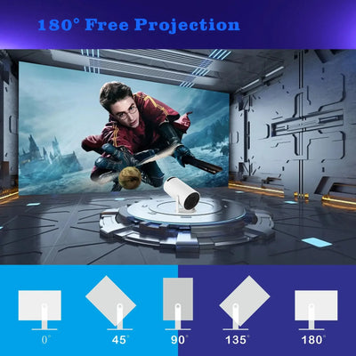 X10 Plus Retro video game consoles Android 11 system Portable Intelligent Projector 720p H713 Lcd Projector Hd game box