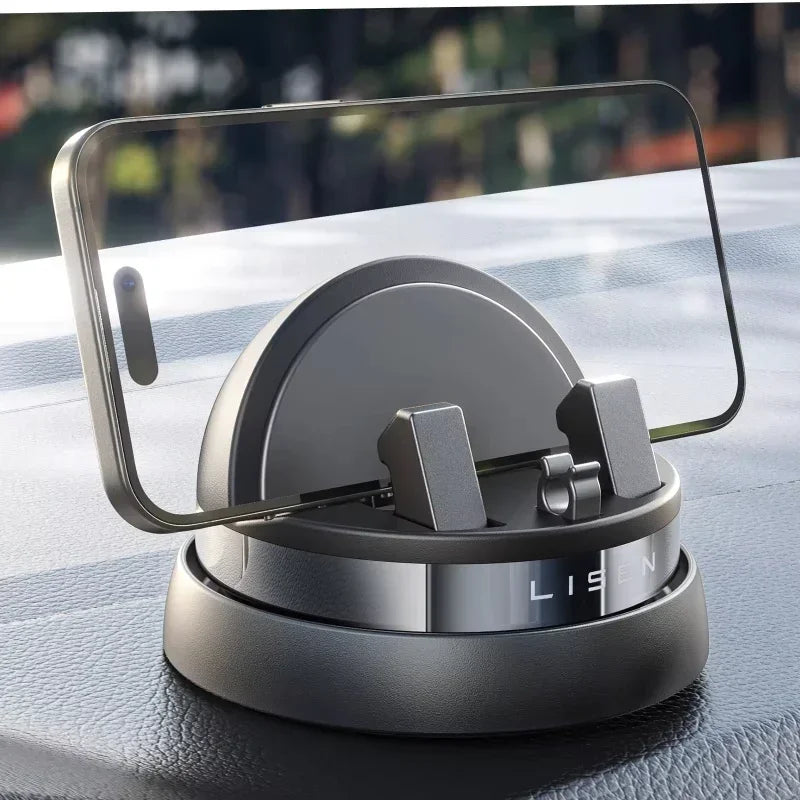 LISEN 2024 NEW 360 Rotation Phone Stand Folding Dashboard Car Mobile Phone Mount For Car