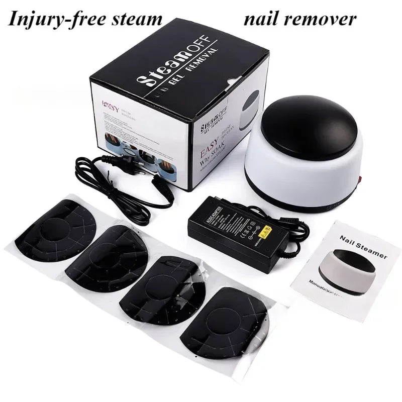 Non-injury-free real nails remover Steam nail remover nail tool replaces tinfoil for quick nail remover salon only uñas