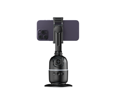 Selfieshow P03 Stabilizer 360°Auto Face Tracking AI Gimbal All-in-one Desktop Phone Holder Tripod For Smartphone Video Vlog Live