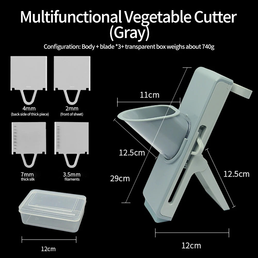 Multifunction Kitchen Slicer Vegetable Cutter Chopper Vegetable Cutter Kitchen Grater Onion Garlic Carrot Potato Kitchen Tools